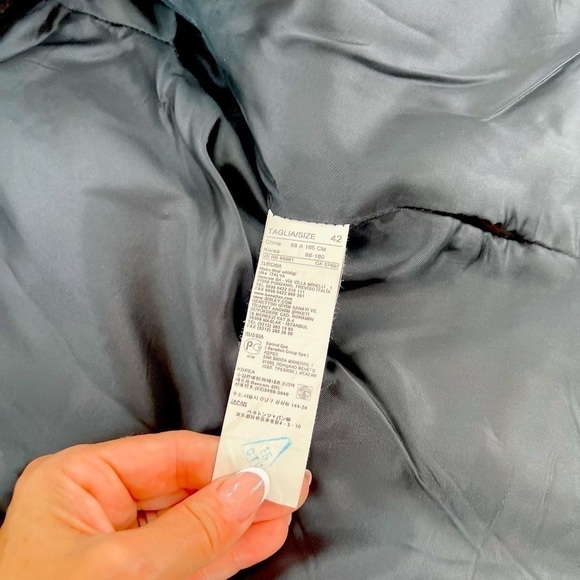 Benetton
Cropped jacket in wool blend Black size 42 US M - Picture 9 of 13